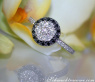 Zeitlos edler schwarze Diamanten Ring #8