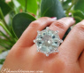 Opulenter Prasiolith Ring mit Brillanten #6