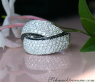 Verschlungener Brillanten Ring mit schwarzen Diamanten #2
