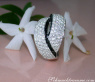 Verschlungener Brillanten Ring mit schwarzen Diamanten #4