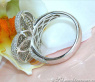 Prächtiger Diamant Herz Ring in Weißgold 750 #5