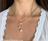 Herrlicher Südseeperle Anhänger mit Brillanten Pavé Kugel #3