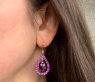 Prächtige Amethyst Ohrhänger #5