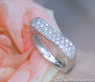 Eckiger Diamanten Ring #1