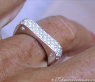 Eckiger Diamanten Ring #4
