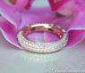 Exquisiter Memory Ring mit schwarzen Diamanten #3