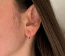 Wandelbare Peridot Ohrstecker mit Diamanten #6