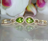 Wandelbare Peridot Ohrstecker mit Diamanten #7