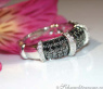 Aparter schwarze Diamanten Ring #5