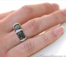 Aparter schwarze Diamanten Ring #4