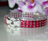 Einzigartiges Rubin Armband mit Brillanten #12