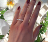 Femininer Baby Akoya Perlen Ring mit Diamanten #3