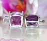 Amethyst Kissen Einhänger für Wende Ohrringe #4