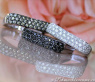 Eckiger schwarze Diamanten Ring #6