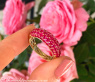 Edler Rubin Pavé Ring #9