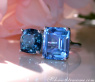 Wunderschöner "Toi et Moi" Ring mit Blautopas #4