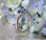 Femininer Tansanit Ring mit Brillanten #13