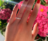 Brillanten Ring "Schwebender Diamant" #6
