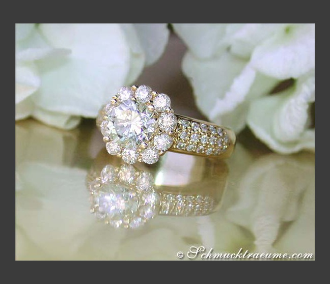 Zeitloser Diamant Verlobungsring (Solitär) #1 Zeitloser Diamant Verlobungsring (Solitär) #1