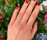 Wandelbarer Brillanten Memory Ring mit Multicolor Saphiren #3