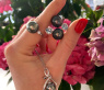 Aparter Tahitiperle Ring mit Brillanten #7
