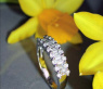 Edler Diamantring mit Baguette Diamanten in Weißgold 750 #3