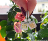 Edle gelbe Diamanten Ohrringe mit Brillanten #5