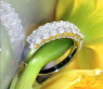 Edler Diamantring mit Baguette Diamanten in Weißgold 750 #5