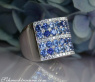 Prächtiger Saphir Ring "Melange" mit Brillanten #5