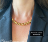 Gold Pur: Opulentes Erbs Armband in Gelbgold 585 #17