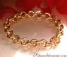 Gold Pur: Charmantes Glieder Armband in Gelbgold 585 #1