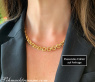 Gold Pur: Charmantes Glieder Armband in Gelbgold 585 #14