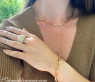 Gold Pur: Edles Paperclip Armband in Gelbgold 585 #4