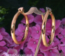 Gold Pur: Zeitlose Creolen in Gelbgold 585 (Ø 40 mm) #1