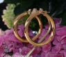 Gold Pur: Zeitlose Creolen in Gelbgold 585 (Ø 40 mm) #9