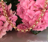 Gold Pur: Stattliche Erbs Kette / Collier in Gelbgold 585 #5