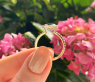 Raffinierter Aquamarin Ring  "Surprise" #14