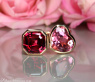 Prächtiger "Toi et Moi" Ring mit Pink Turmalin und Rhodolith #1