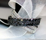 Schlichter schwarze Diamanten Ring #3