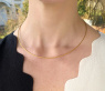 Gold Pur: Geflochtener Halsreif in Gelbgold 750 #7
