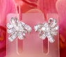 Exquisite Diamanten Schleifen Ohrstecker #3