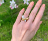 Brillanten Schmetterling Ring „Golden Butterfly“ #7