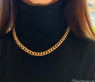 Gold pur: Prächtiges Rund Panzer Collier in Gelbgold 585 #8
