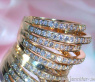 Mehrreihiger Brillanten Ring in Gelbgold 750 #3