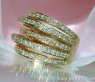Mehrreihiger Brillanten Ring in Gelbgold 750 #4
