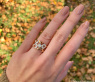 Ungewöhnlicher Brillanten Ring in Roségold 750 #3
