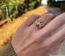 Ungewöhnlicher Brillanten Ring in Roségold 750 #8