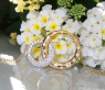 Wunderschöne Brillanten Kreis Halskette „Golden Circle“ #5