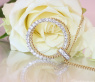 Eleganter Brillanten Kreis Anhänger in Gelb- & Weißgold 750 #5