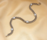 Wundervolles Panzerarmband mit Brillanten im Herz Design #3